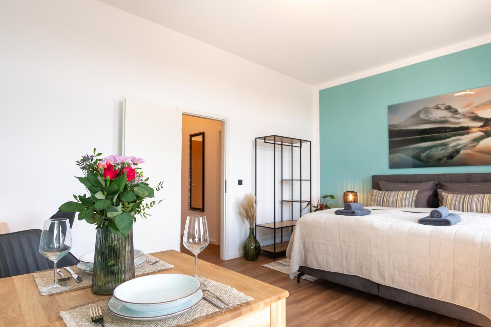 Sweethome - Zentral - Kueche & Parkplatz, Wifi Halle (Saale) Exterior foto