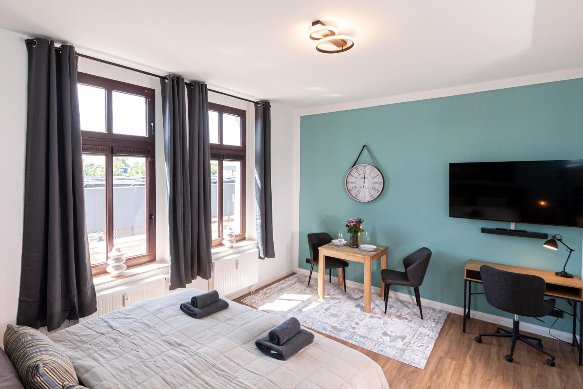 Sweethome - Zentral - Kueche & Parkplatz, Wifi Halle (Saale) Exterior foto