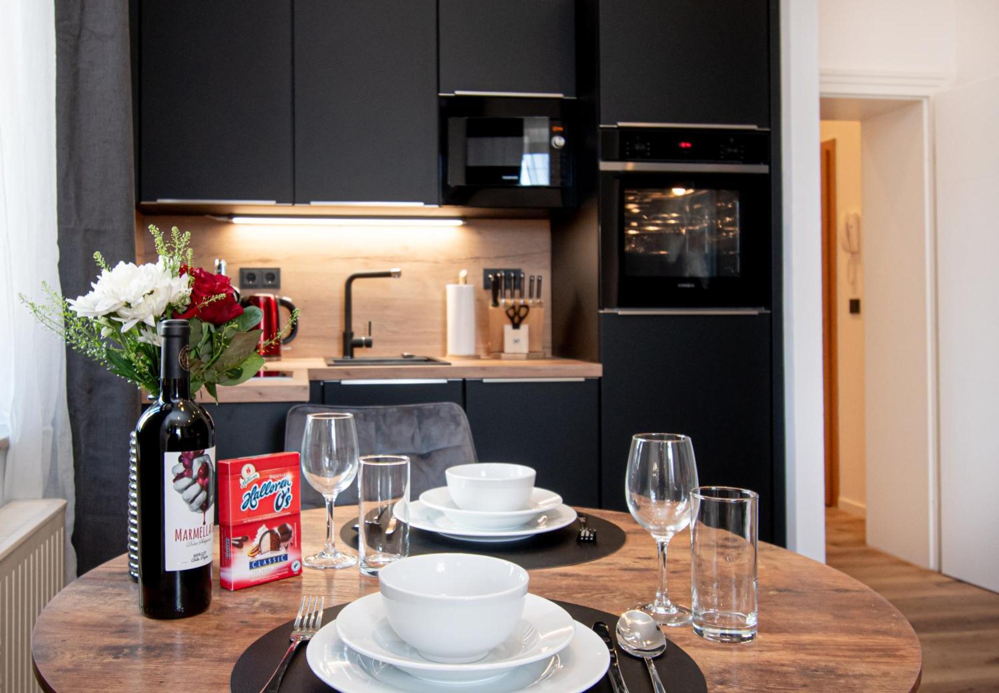 Sweethome - Zentral - Kueche & Parkplatz, Wifi Halle (Saale) Exterior foto